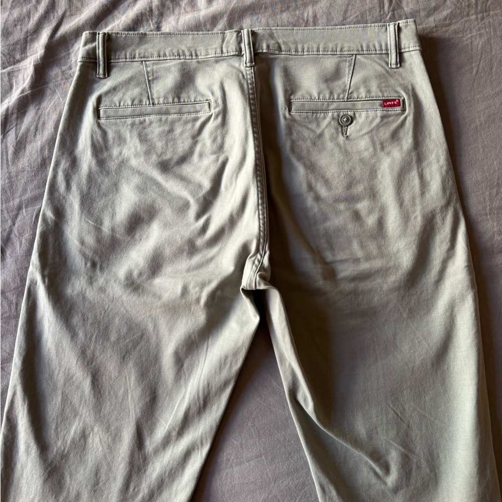 Levi's Light Mossy Gray Tapered Chino